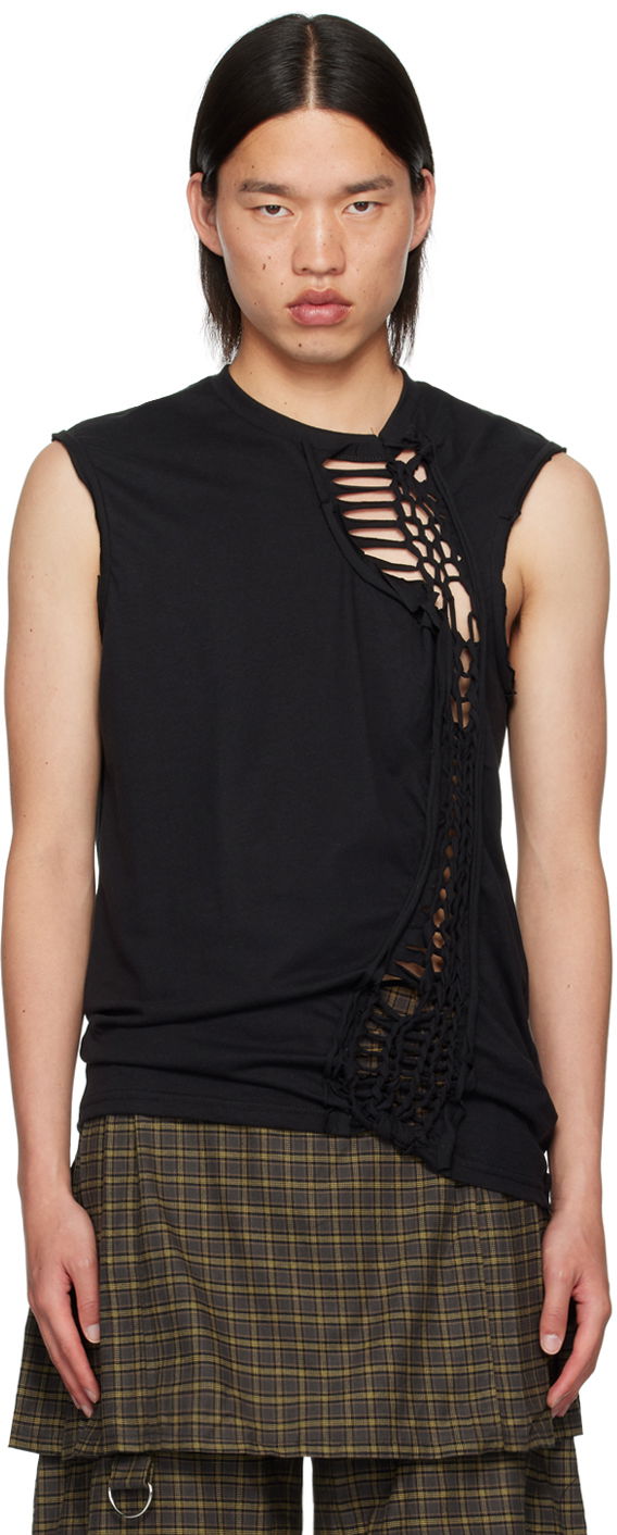 Безрукавка Collina Strada Collina Strada Tosh Sleeveless Top чорний | XX3379