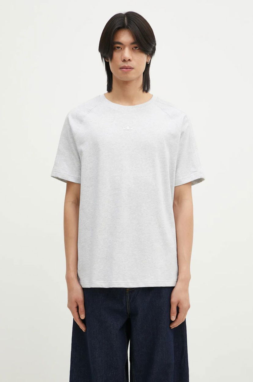 Футболка adidas Originals Premium Essentials Tee Сірий | JD3275