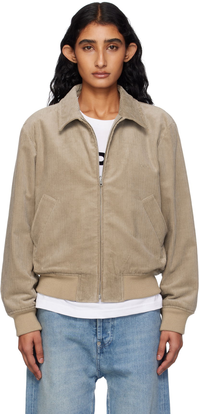 Куртка A.P.C. A.P.C. Giles Corduroy Jacket бежевий | COHBB-M32019