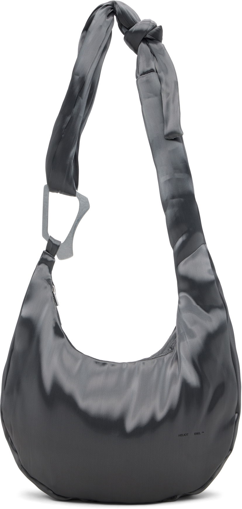Сумка HELIOT EMIL HELIOT EMIL Liquid Metal Attache Bag Сірий | PREAW25_HE_14_026_ME10