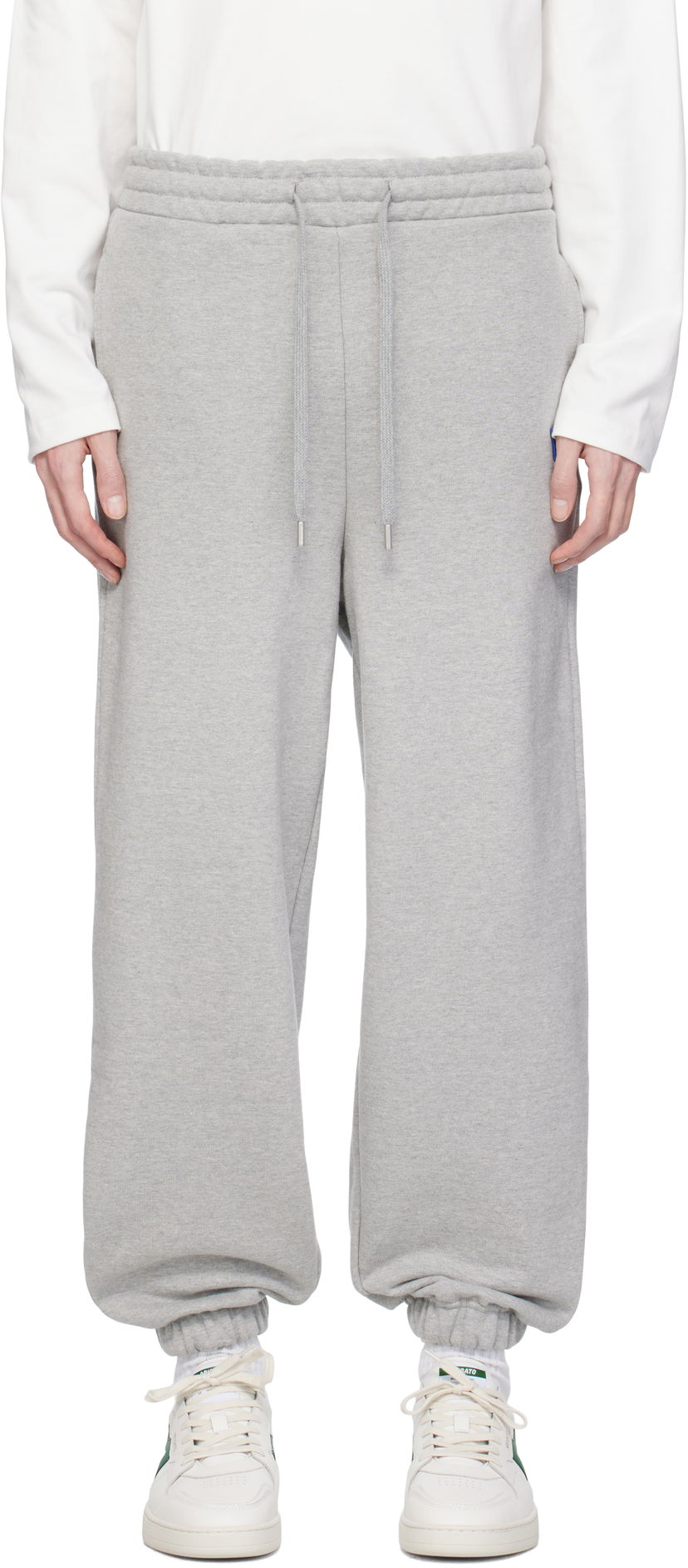 Спортивні штани ADER ERROR ADER error Sig; TRS Tag 01 Sweatpants Сірий | BO42FYSP0201GR