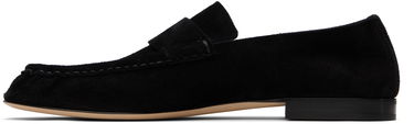 Кросівки та взуття The Row The Row Soft Suede Loafers чорний | F1626-L305, 2