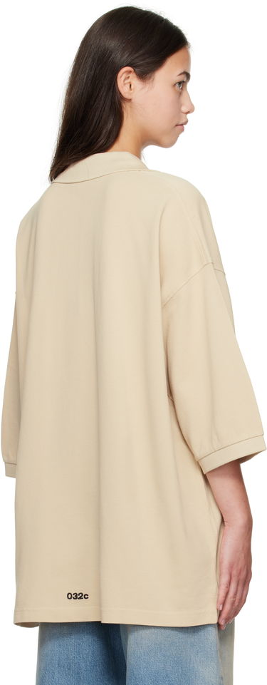 Сорочка поло 032C 032c Fainting Cross Oversized Polo бежевий | F25-URC-0459-550-W, 2