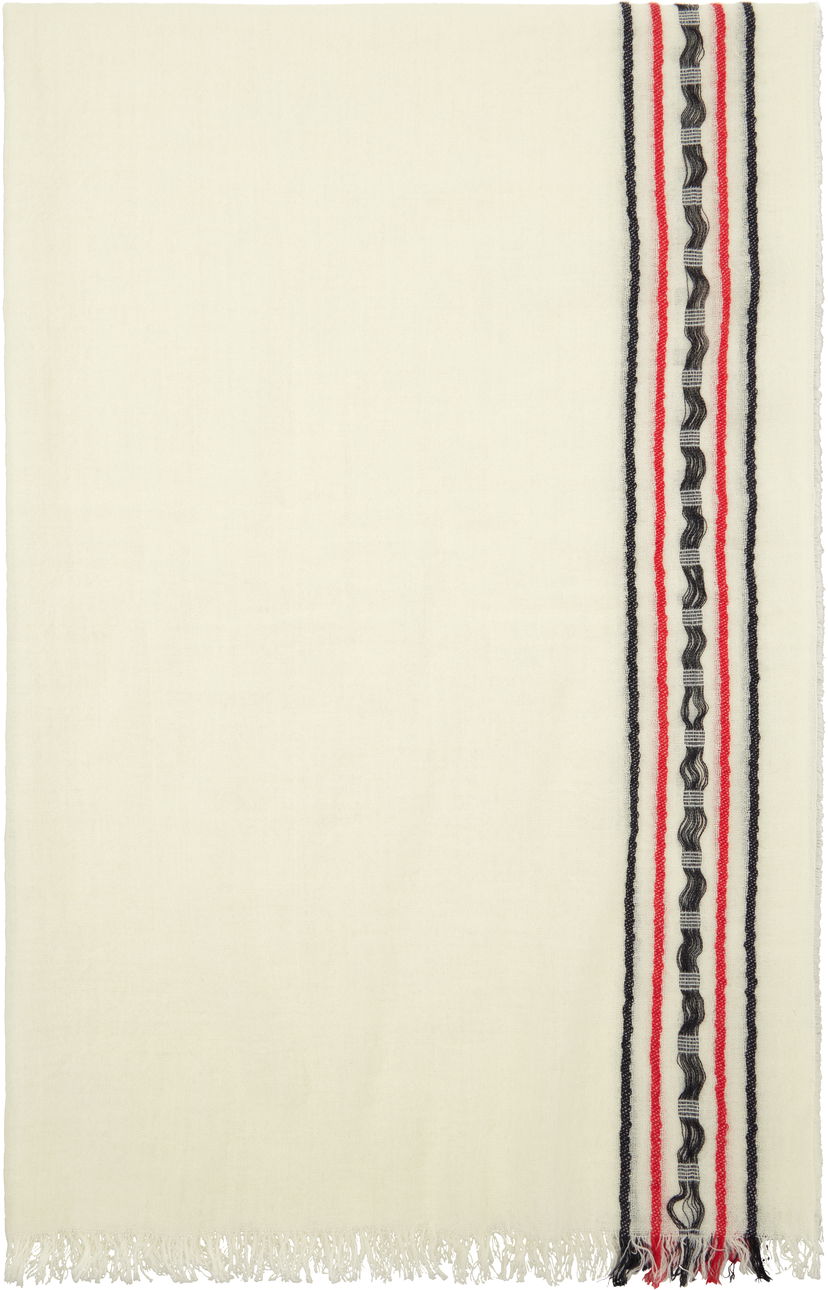 Шарф The Row The Row Terela Scarf білий | 8852-P95