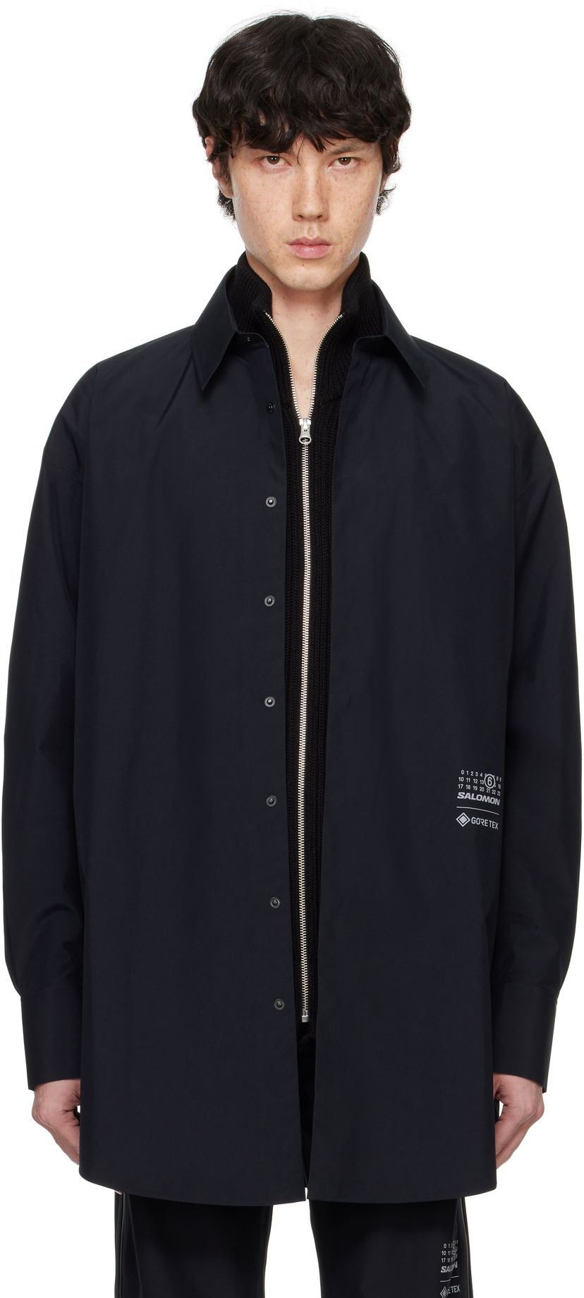Сорочка Maison Margiela Long Sleeve Shirt чорний | SH0DT0018 M35200