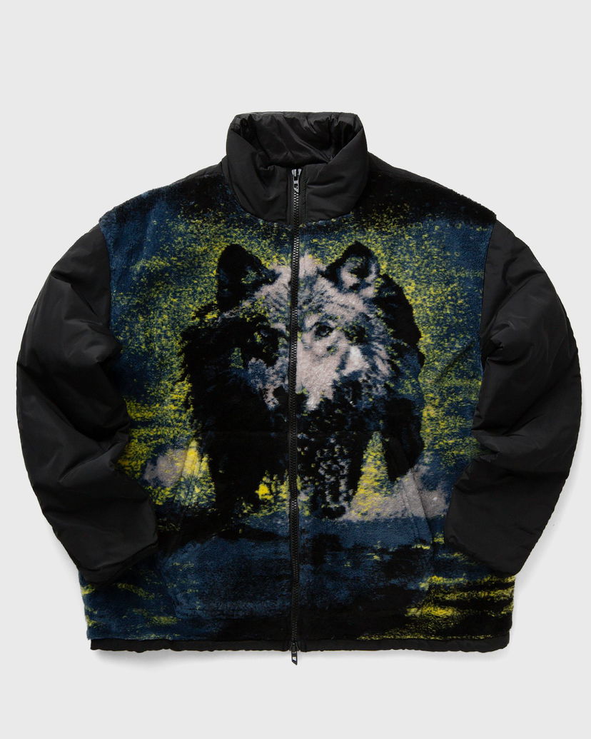 Світшоти Diesel S-BERTO-TEDD Wolf Print Zip-Up Sweatshirt чорний | A14155-0LIBU-9XX