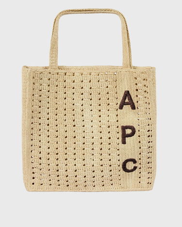 сумка-тоут A.P.C. TOTE JUNE бежевий | RAAAI-F67048-BMC, 1