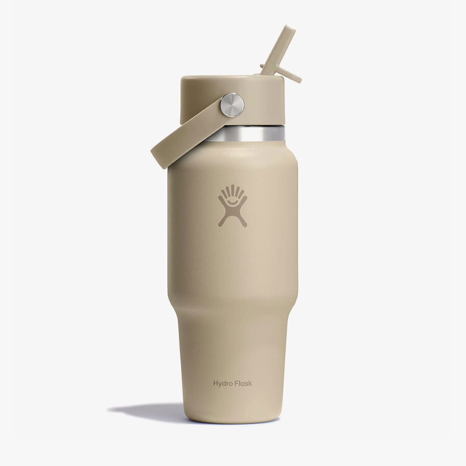 Пляшка для пиття Hydro Flask 709ml Wide Flex Straw Travel Bottle бежевий | WT24CFS114, 0