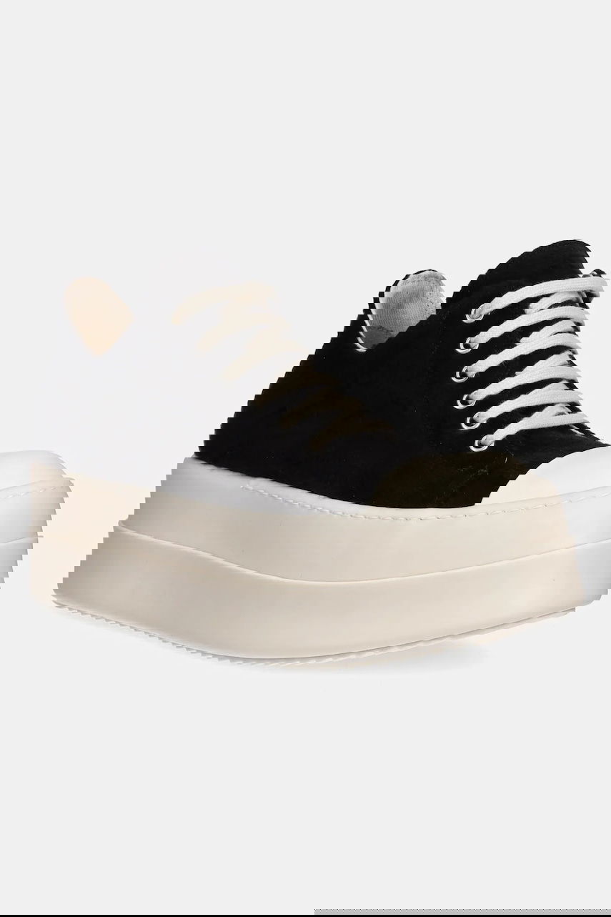 Кросівки та взуття Rick Owens Rick Owens DRKSHDW Double Bumper Low чорний | DS02E7832.BMO, 0