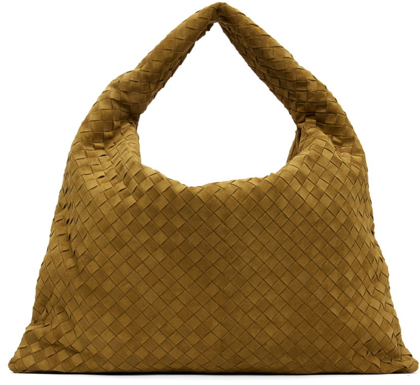 Сумка Bottega Veneta Large Hop Bag бежевий | 763970 V1QE3