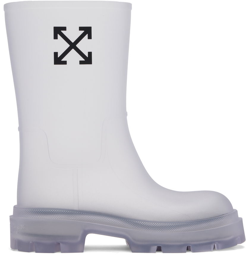 Дощовик Off-White Off-White Arrow Reboot Boots білий | OMIE00BS25MAT0027910