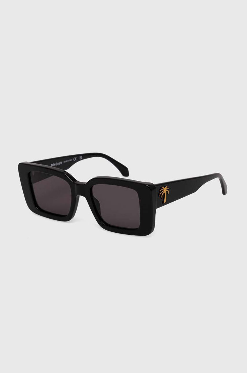 Сонцезахисні окуляри Palm Angels Palm Angels Square Sunglasses чорний | PERI057.521007