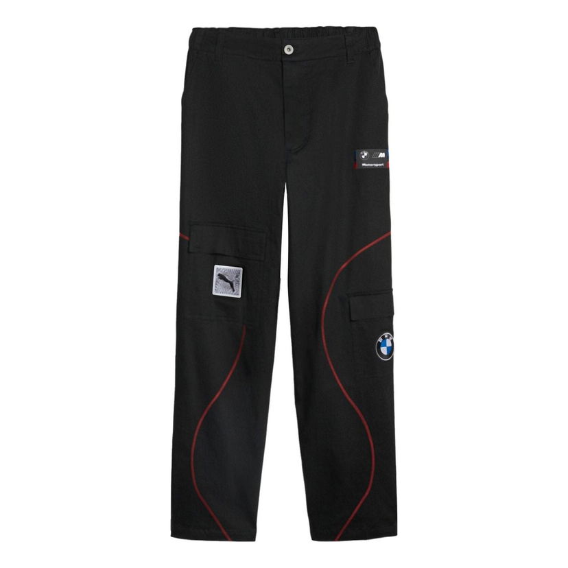 Штани карго Puma BMW M Motorsport Garage Crew Pants чорний | 621028-01