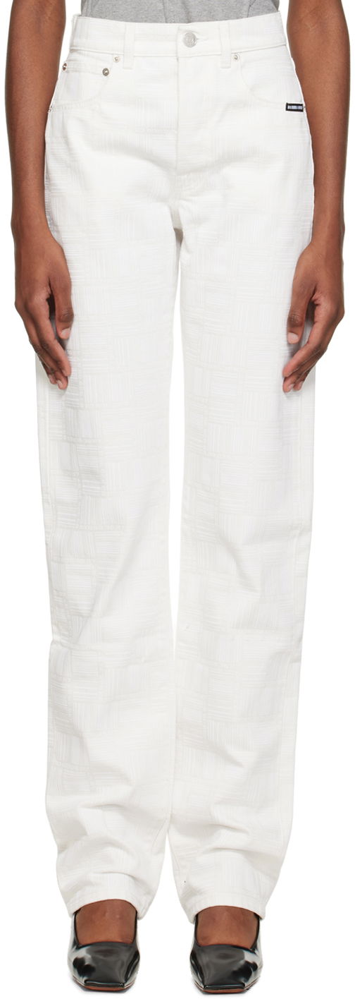 Джинси VETEMENTS Monogram Jeans білий | VL14PA300W