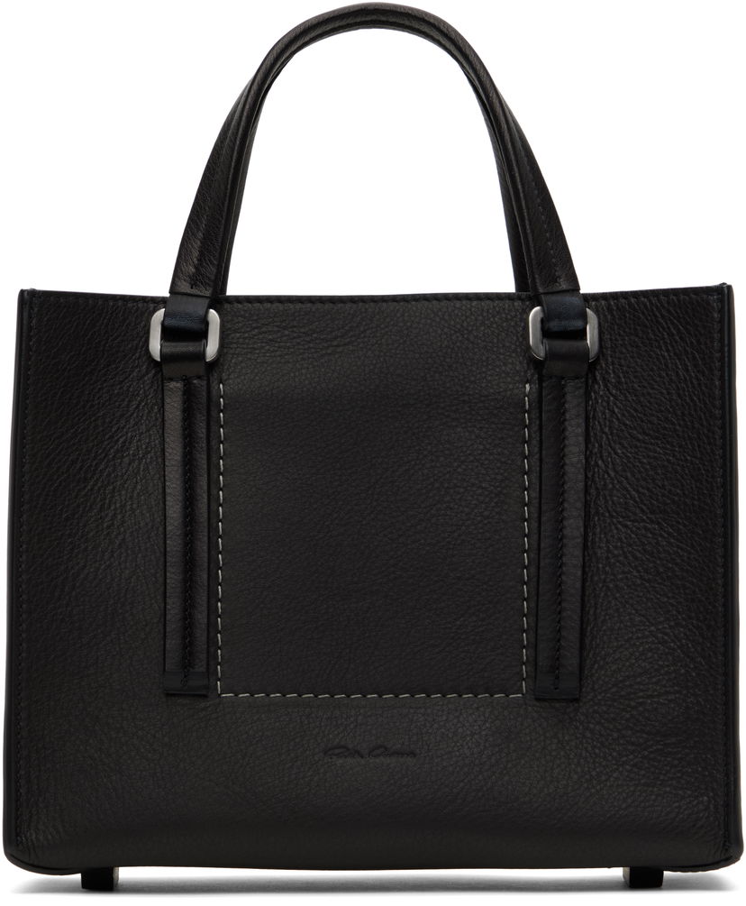 Сумка Rick Owens Rick Owens Mini Edith Shopper Tote чорний | RA01E0652 LCN