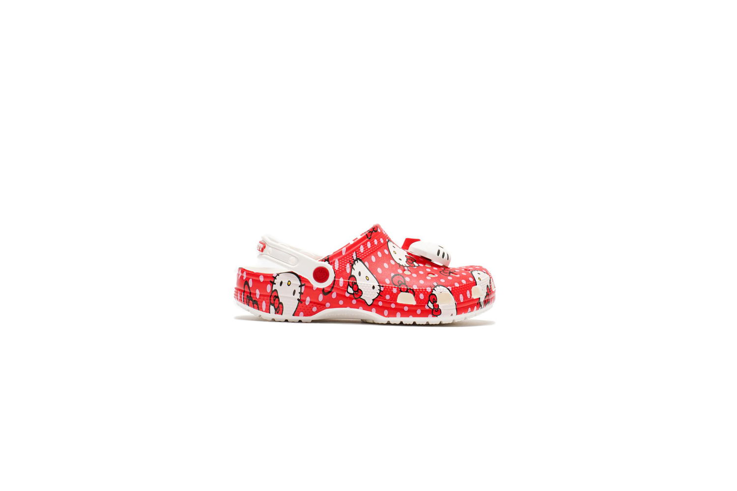 Кросівки та взуття Crocs Hello Kitty x Red Classic Clog Червоний | 210575-90H, 0