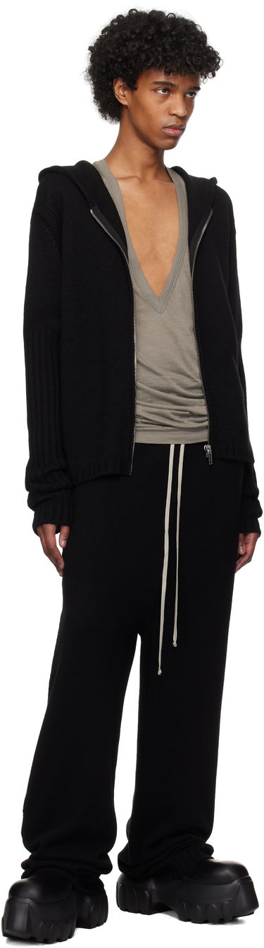 Спортивні штани Rick Owens Rick Owens Hollywood Track Lounge Pants чорний | RU01E5668 KLWS, 3