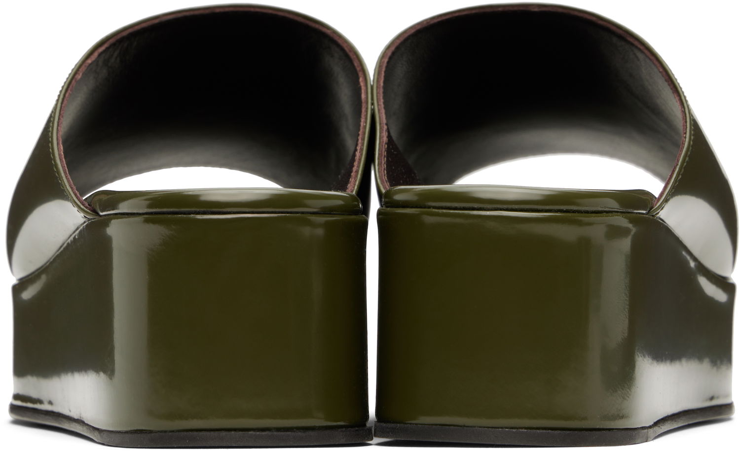 Аксесуари The Row The Row Emi Flatform Sandals Зелений | F1597-L604, 1