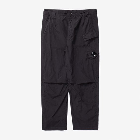Штани C.P. Company Flatt Nylon Regular Utility Pants чорний | 16CMPA069A-999