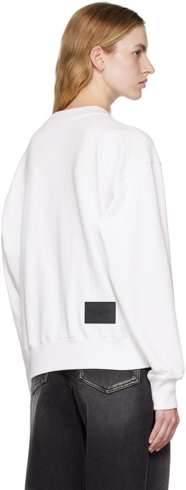 Cветр We11done We11done Rainbow Symbol Sweatshirt білий | WD-TS3-22-829-U-WH, 2