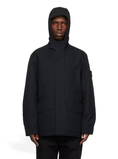 Пальто Stone Island Ghost Piece Coat чорний | 7815412F1