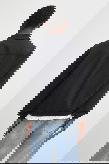 Куртка бомбер A.P.C. Cotton Transitional Blouson Gilbert чорний | COHKU.M32018, 2