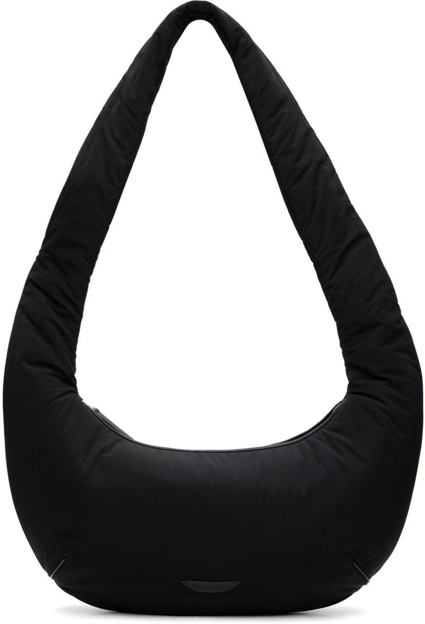 Сумка Bottega Veneta Bottega Veneta Borsa Light Paper Shoulder Bag чорний | 776219VCQGD