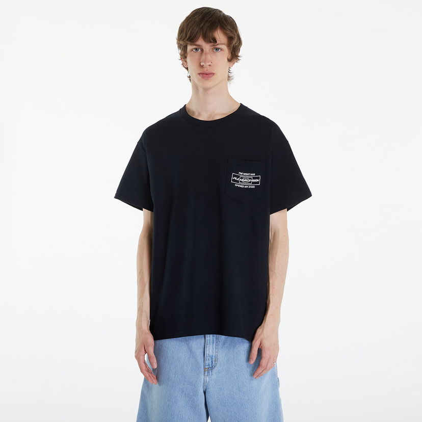 Футболка Pleasures Vision Pocket T-Shirt Black чорний | P24SU056 BLACK