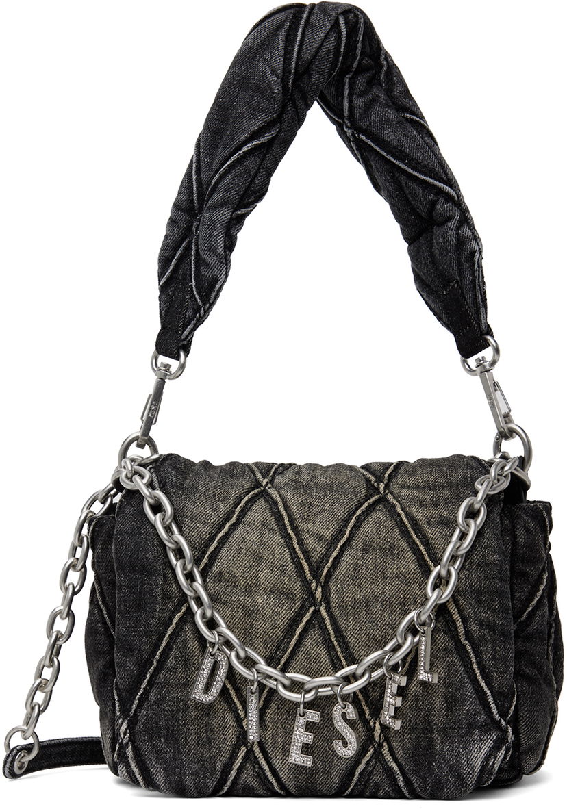 Сумка Diesel Charm-D Shoulder S Bag чорний | X09597 P6330