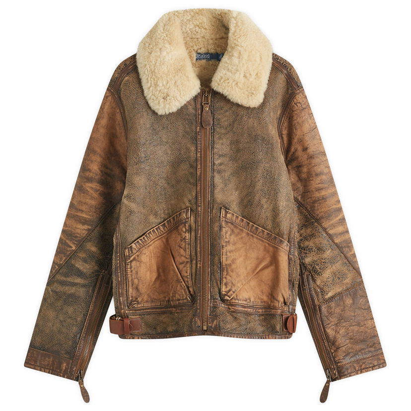Куртка бомбер Polo by Ralph Lauren Bomber Jacket Коричневий | 710939176001