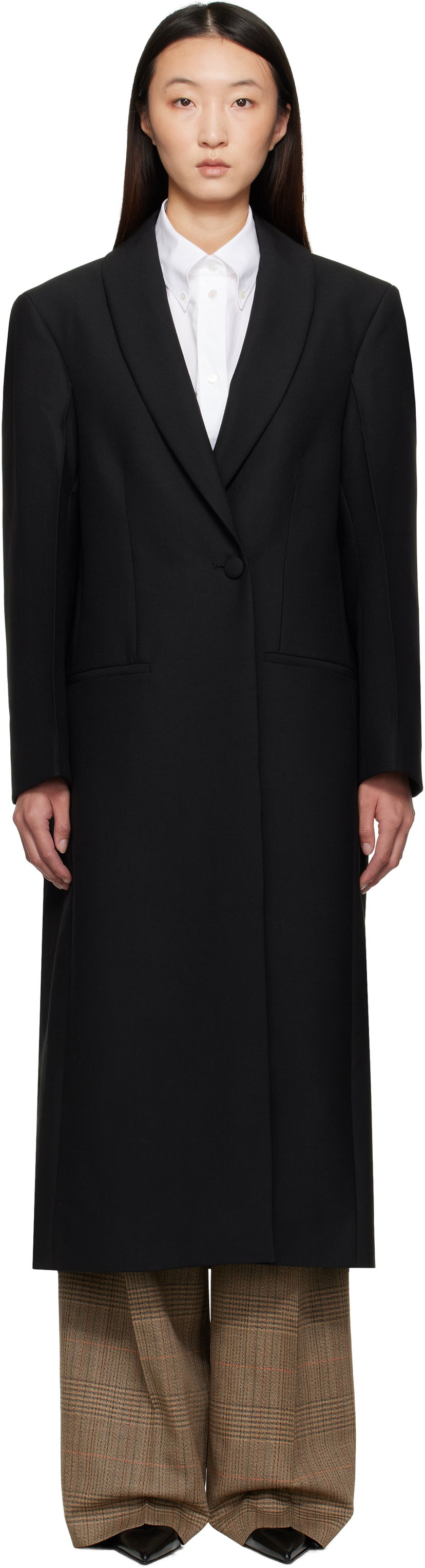 Пальто Róhe Róhe Signature Opera Coat чорний | 416-10-158