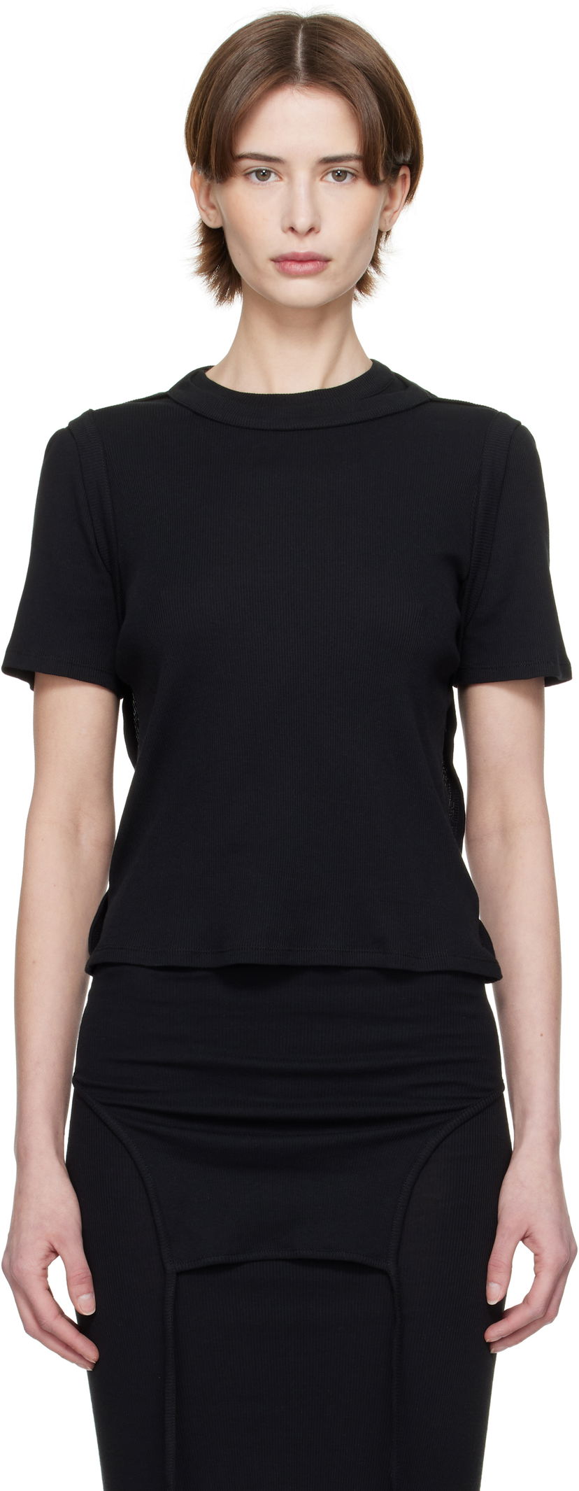 Футболка Eckhaus Latta Eckhaus Latta Flip T-Shirt чорний | 1204-EL-PS25-A -