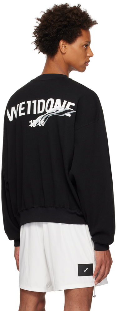 Cветр We11done We11done Basic 1506 Sweatshirt чорний | WD-TS3-22-798-U-BK, 2