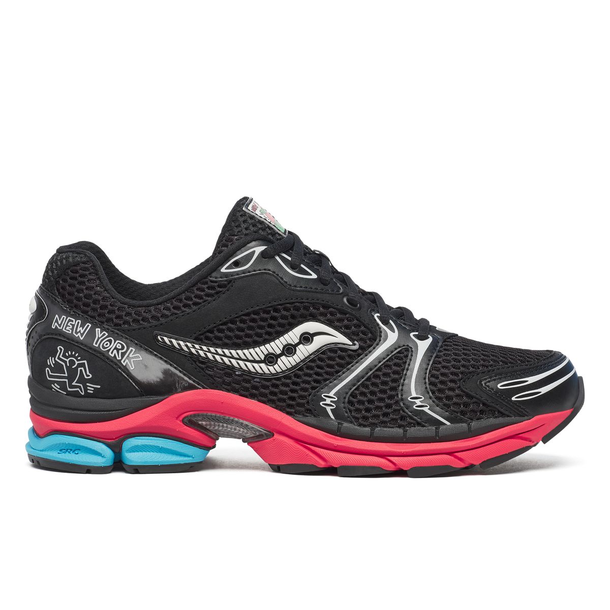 Кросівки та взуття Saucony Keith Haring X NYC ProGrid Triumph 4 37.5 Різнокольоровий | S71022-1, 1