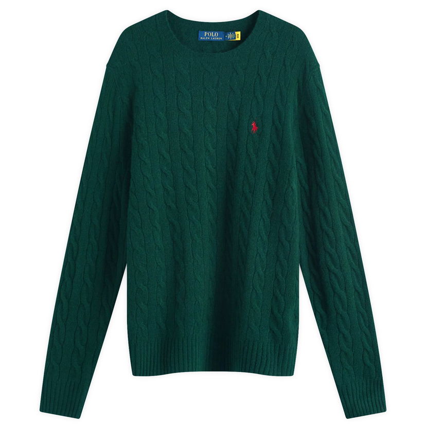 Cветр Polo by Ralph Lauren Cable Knit Jumper Зелений | 710876762004