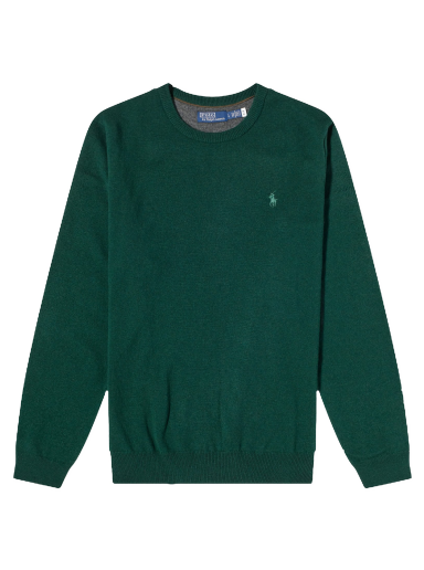 Світшоти Polo by Ralph Lauren Polo Ralph Lauren Lambswool Crew Knit Hunt Club Зелений | 710876714002