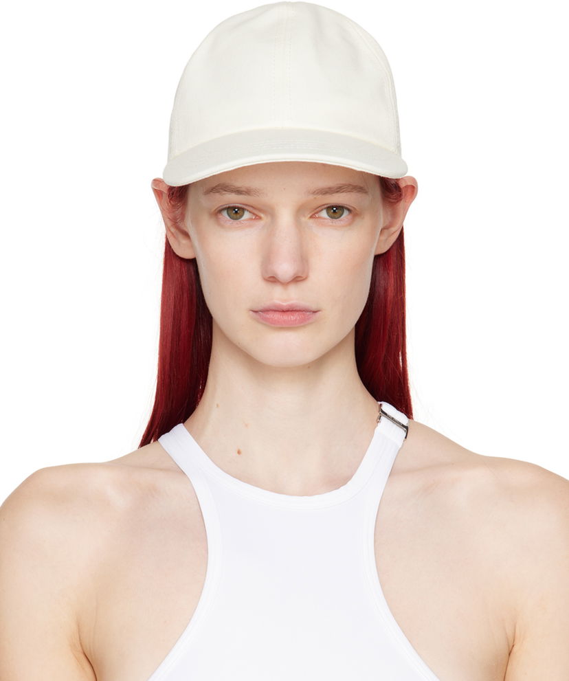 Кепка The Attico The Attico Baseball Cap білий | 243WAC26 C086