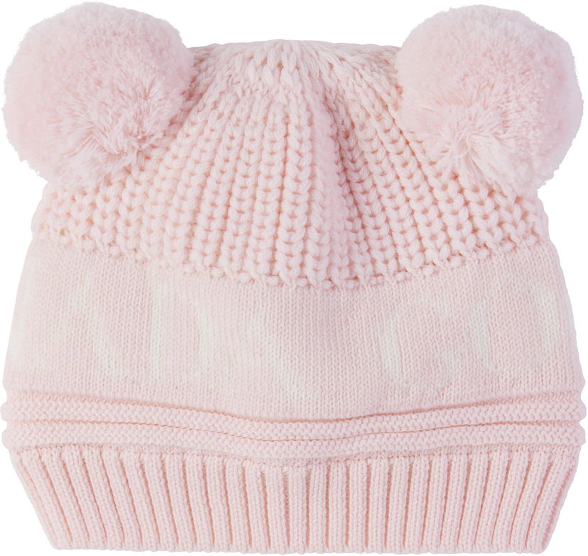 Шапка Canada Goose Canada Goose Kids' Double Pom Beanie Рожевий | 6942B