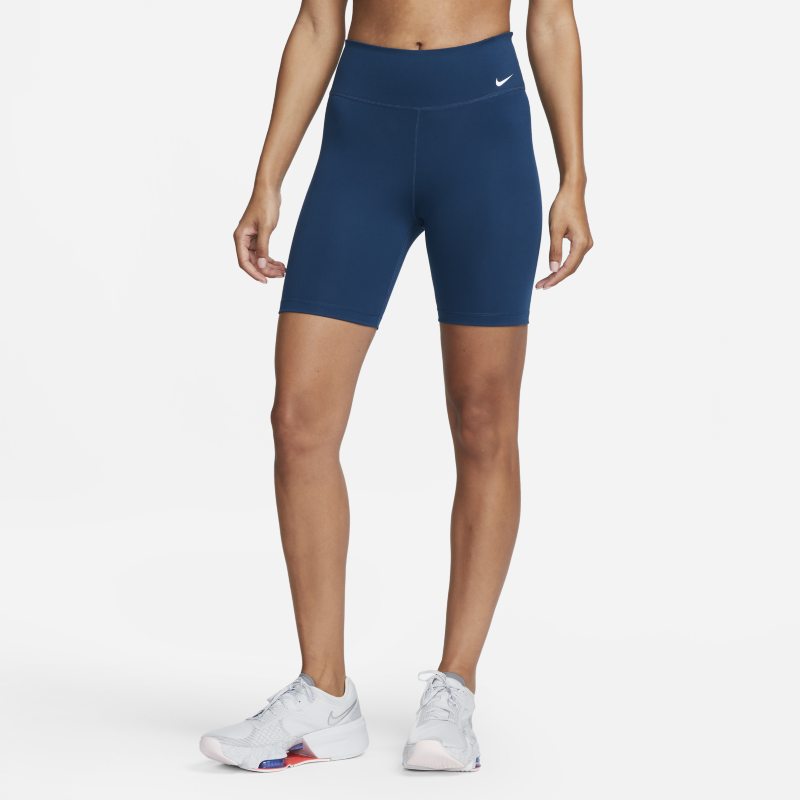 Шорти Nike One Mid-Rise 7" Bike Shorts Синій | DD0243-460