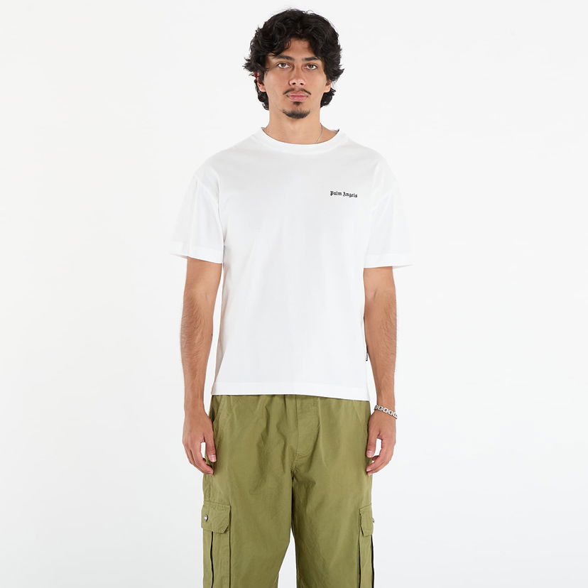 Футболка Palm Angels Palm Angels Classic Logo T-Shirt білий | PM2B003F25JER0018484