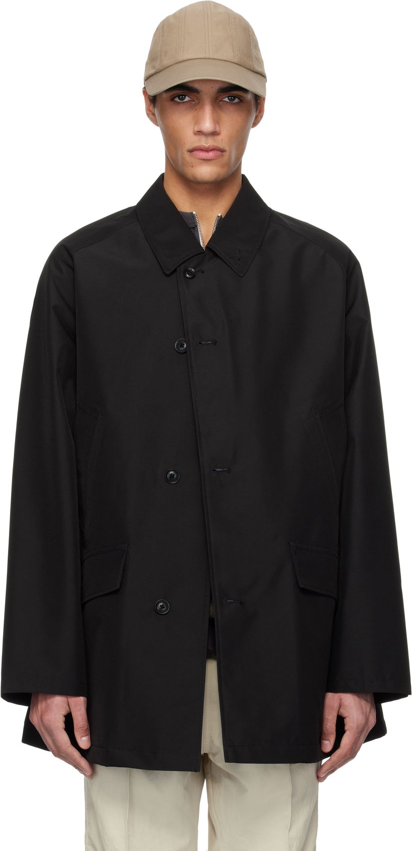 Пальто NANAMICA nanamica GORE-TEX Car Coat чорний | S25SB036U