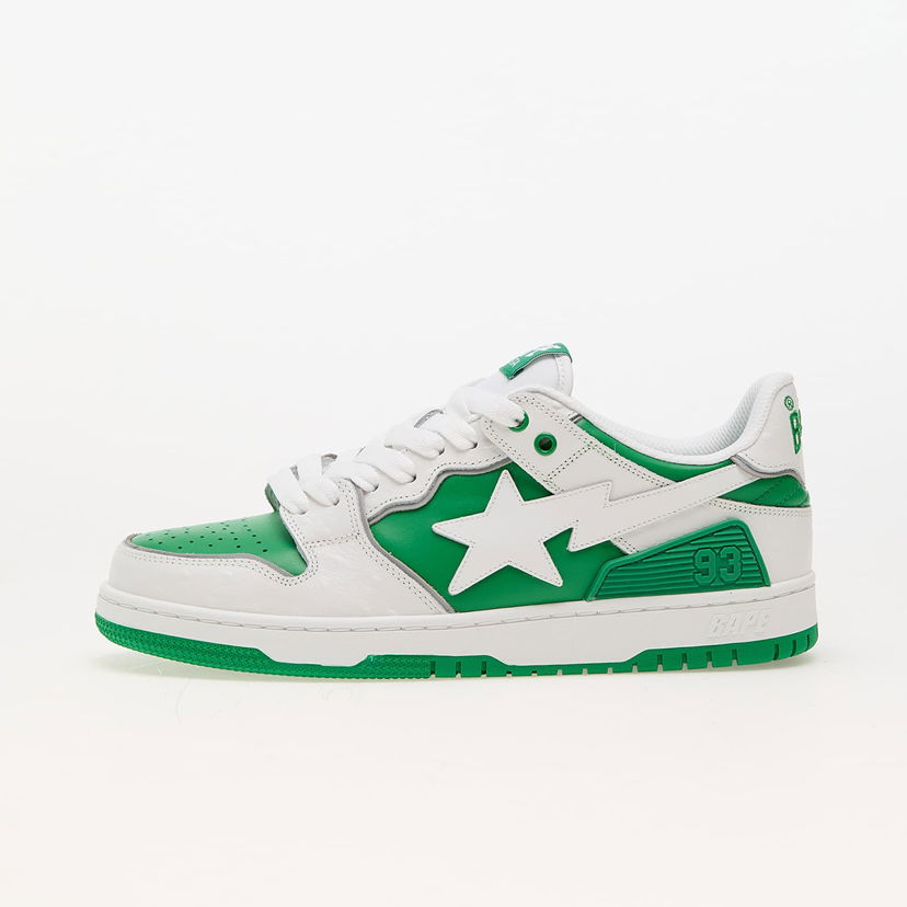 Кросівки та взуття BAPE A BATHING APE Bape Sk8 Sta 1 M2 Зелений | 001FWK301308MGRN
