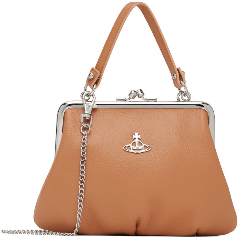 Сумочка Vivienne Westwood Frame Crossbody Bag Коричневий | 4B010006W-S000D-