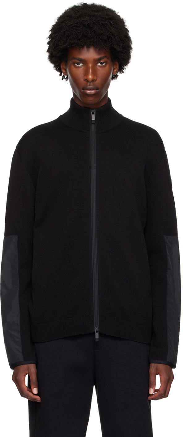 Cветр Moncler Black Matt Sweater чорний | J20919B00009M1367
