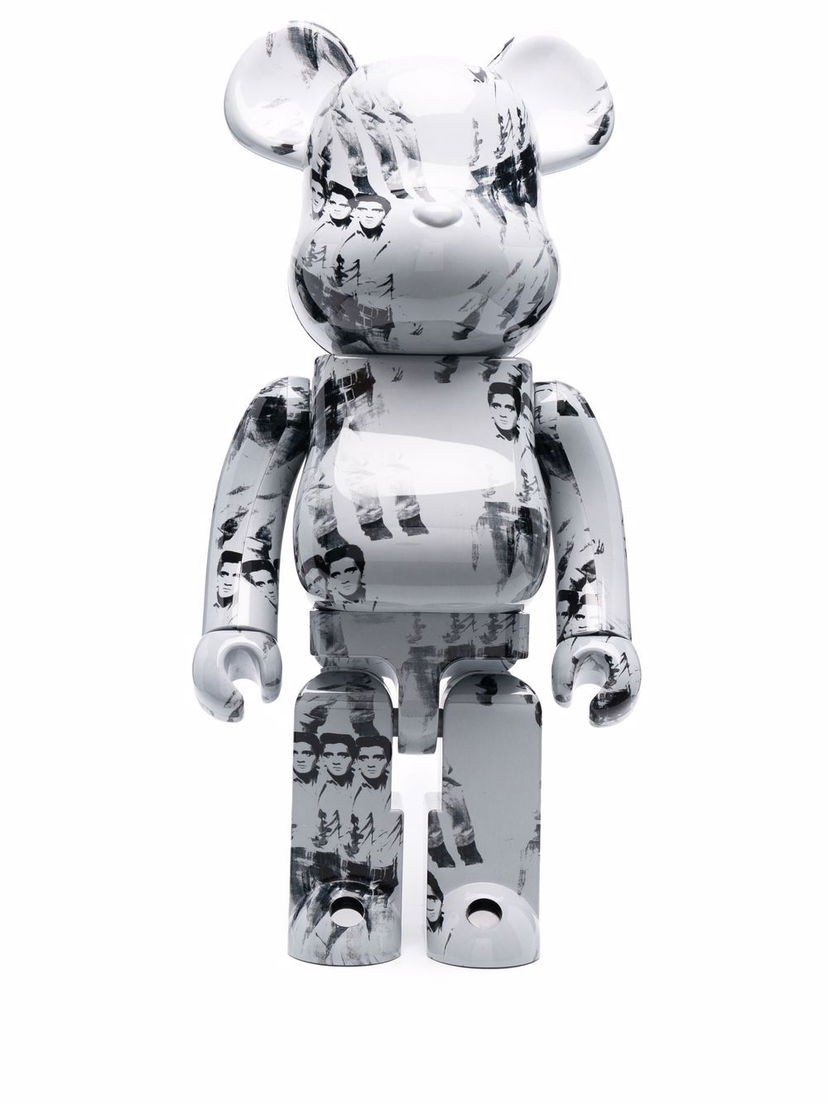 Колекційний Medicom Toy Be@rbrick Andy Warhol Elvis toy - Grey білий | 1000WAELVIS17018112