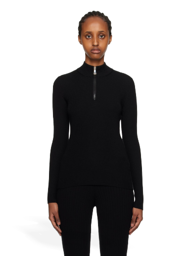 Cветр Moncler Zip-Up чорний | I20939F00001M1131