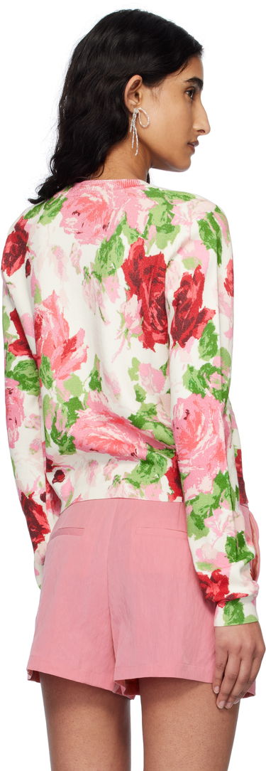Cветр Blumarine Blumarine Peony-Print Viscose Cardigan Різнокольоровий | P522M542A, 2