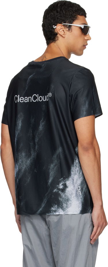 Футболка On Running Pace Mesh T-Shirt чорний | 1MF10030777, 2