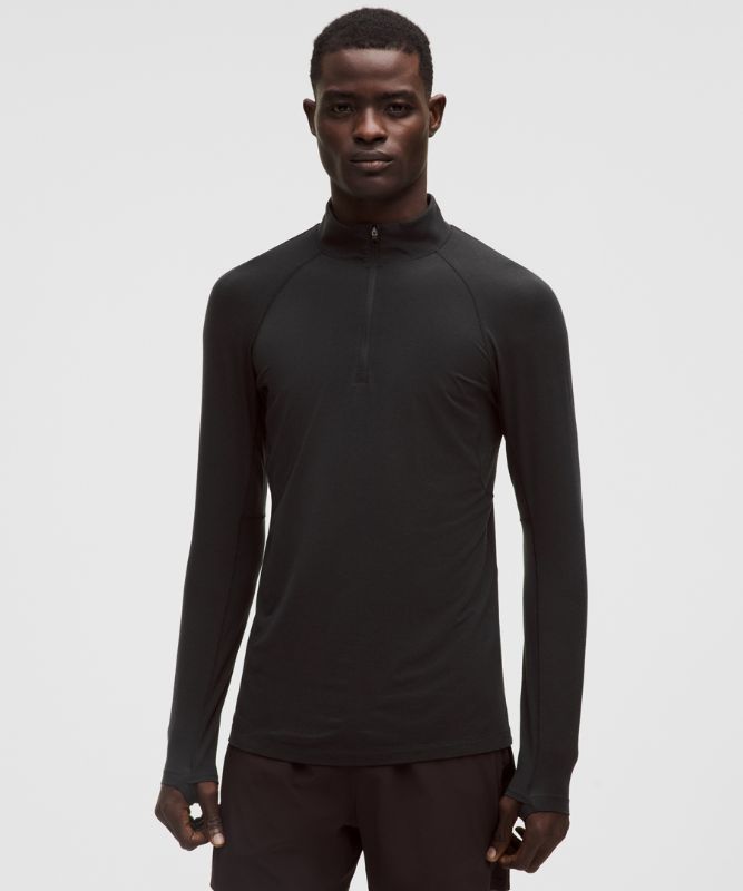 Cветр lululemon Half-Zip Base Layer Wool-Blend чорний | prod20001495, 0