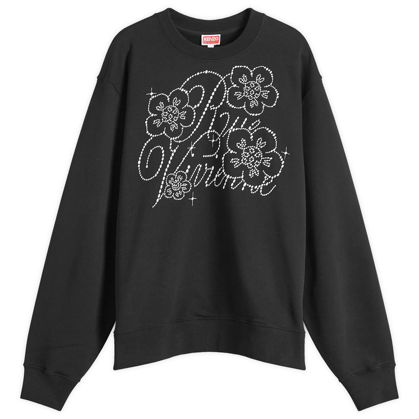 Світшоти KENZO Men's Constellation Embroidered Crew Sweat in Black, Size Small | END. Clothing чорний | FE65SW2284MG-99J